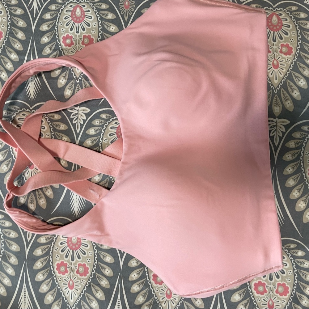 Lululemon Athletica Light Pink Sports Bra